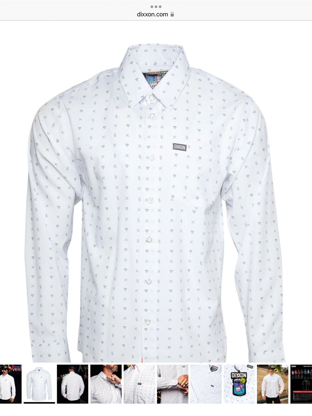 DIXXON 702 Long-Sleeve Party Shirt
